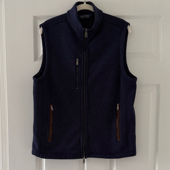 Ralph Lauren Polo Golf Other - Ralph Lauren Polo golf Navy Zip-Front Vest
